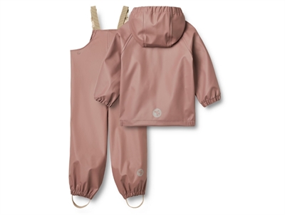 Wheat Charlie regnsæt dusty lilac bagside